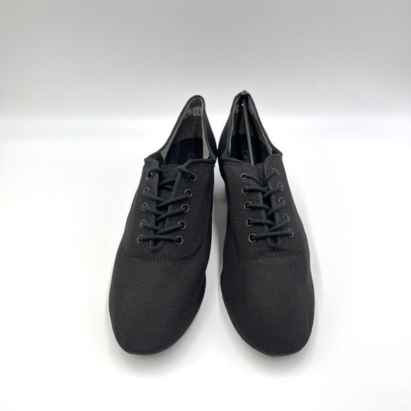 7W 7 WIDE Capezio Womens BR74 Practice Cuban Ballroom Dance‎ Shoes Heels - Picture 3 of 11